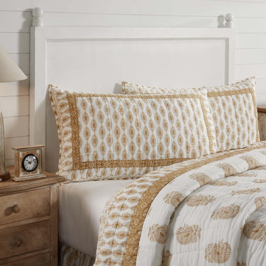 Avani Gold King Sham 21x37 VHC Brands - The Fox Decor